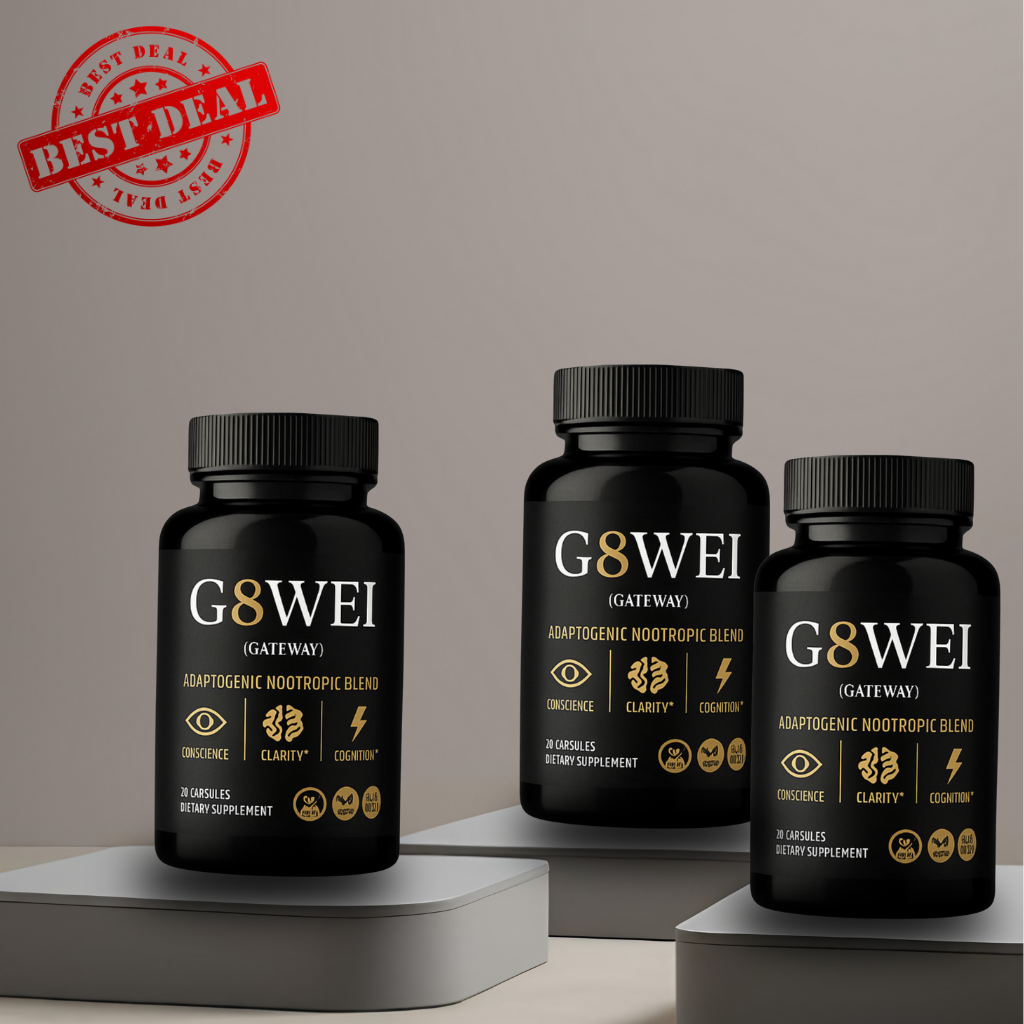 G8WEI Supplement Bundle – 3 Bottles, 20% Off (Pre-Order)